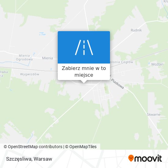 Mapa Szczęsliwa