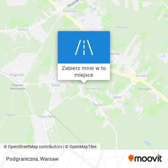 Mapa Podgraniczna