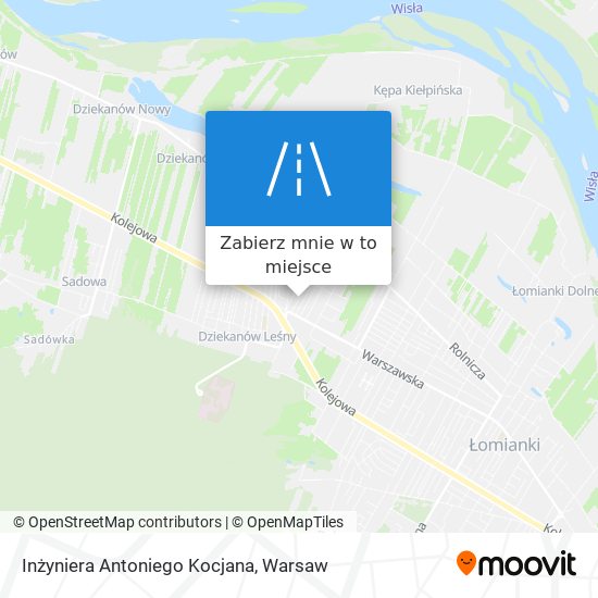 Mapa Inżyniera Antoniego Kocjana