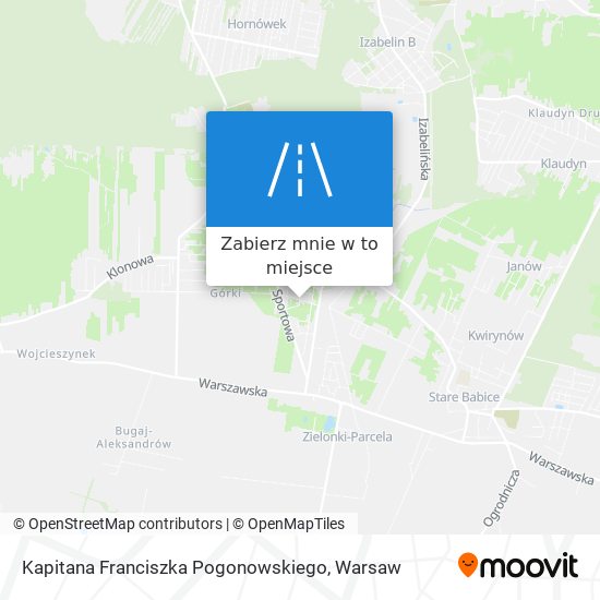 Mapa Kapitana Franciszka Pogonowskiego