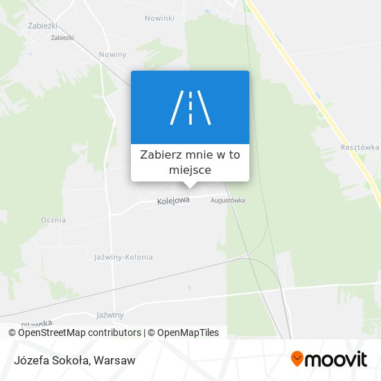 Mapa Józefa Sokoła