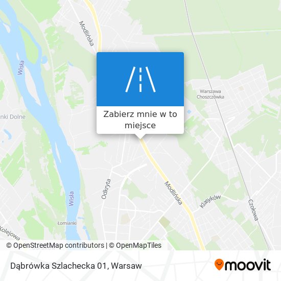 Mapa Dąbrówka Szlachecka 01