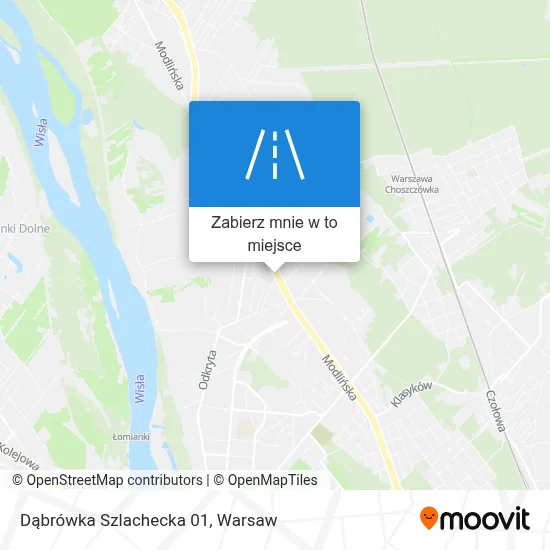 Mapa Dąbrówka Szlachecka 01