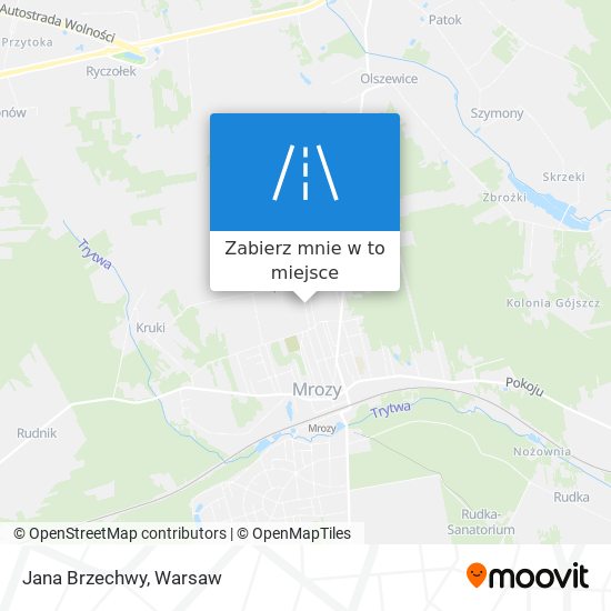 Mapa Jana Brzechwy