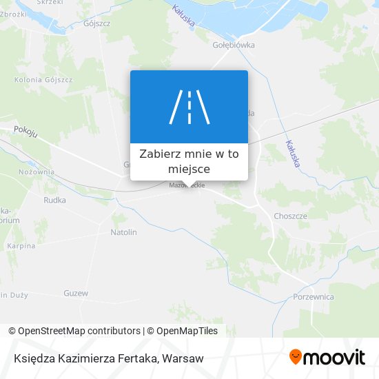 Mapa Księdza Kazimierza Fertaka