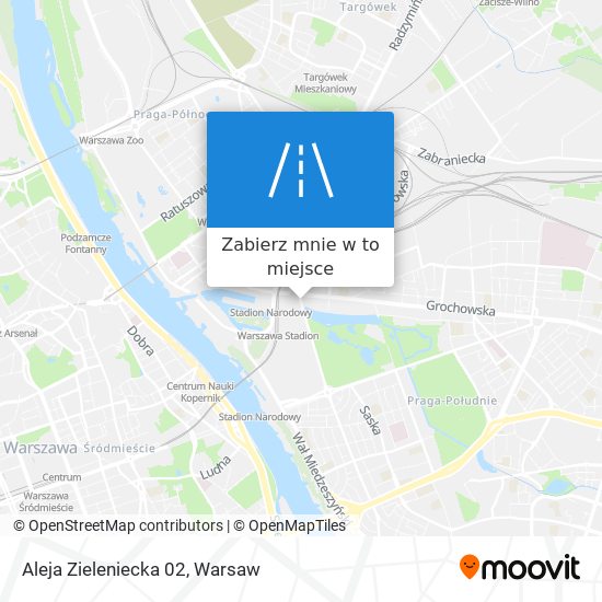 Mapa Aleja Zieleniecka 02