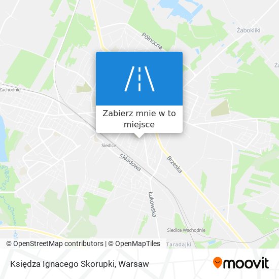 Mapa Księdza Ignacego Skorupki