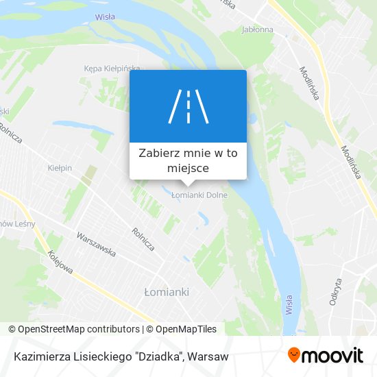 Mapa Kazimierza Lisieckiego "Dziadka"