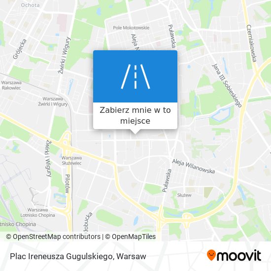 Mapa Plac Ireneusza Gugulskiego