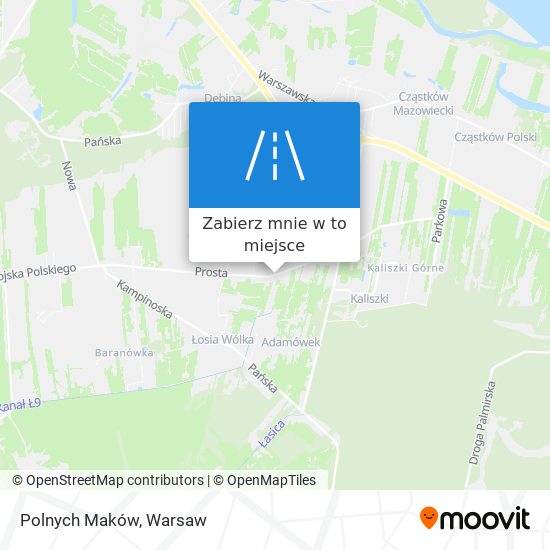 Mapa Polnych Maków