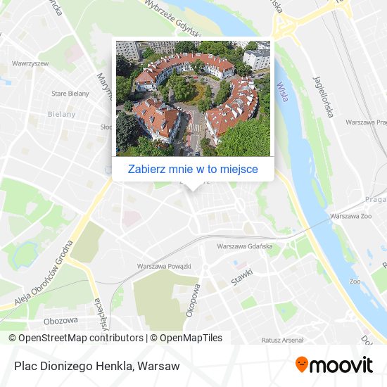 Mapa Plac Dionizego Henkla