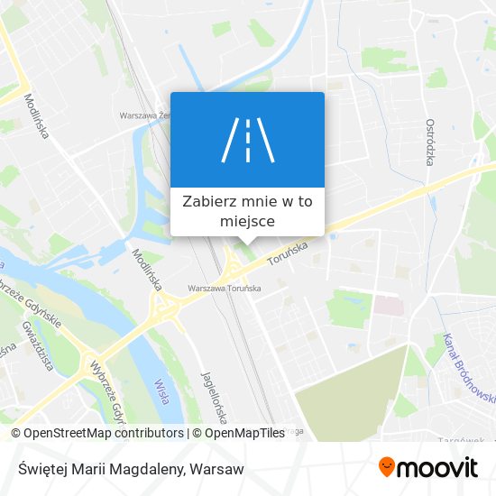 Mapa Świętej Marii Magdaleny