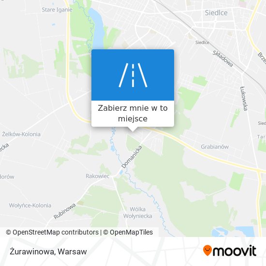 Mapa Żurawinowa