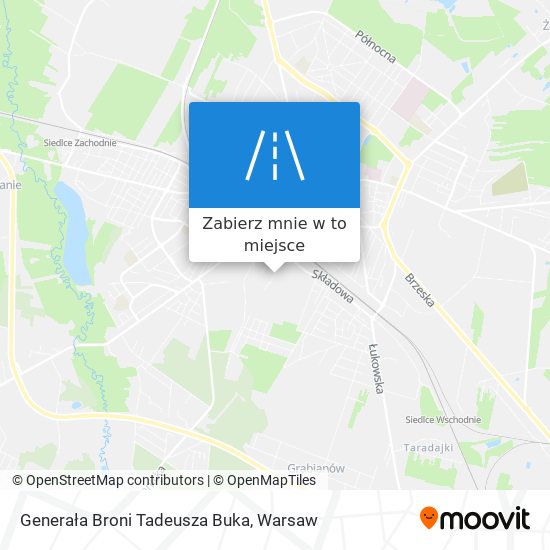 Mapa Generała Broni Tadeusza Buka