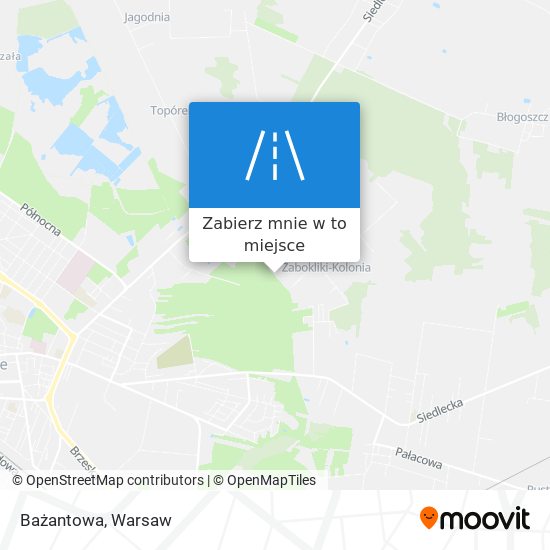 Mapa Bażantowa