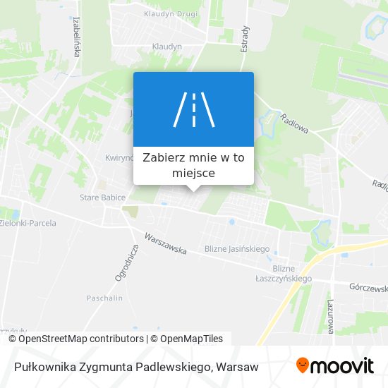 Mapa Pułkownika Zygmunta Padlewskiego