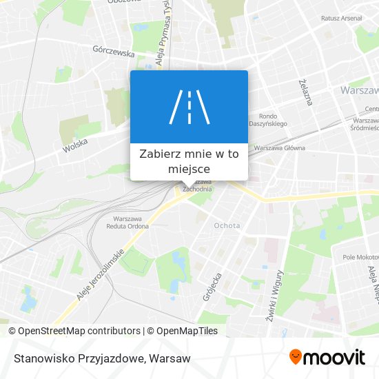 Mapa Stanowisko Przyjazdowe