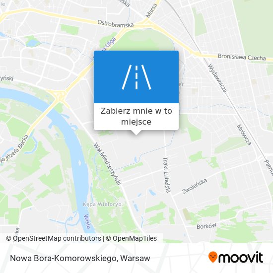 Mapa Nowa Bora-Komorowskiego