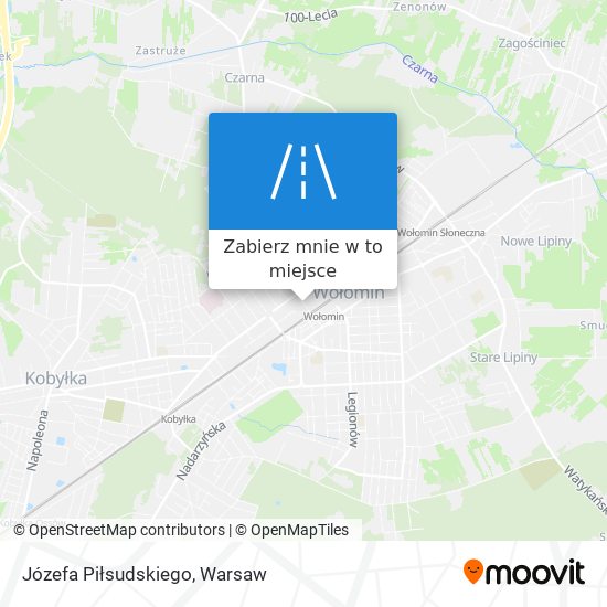 Mapa Józefa Piłsudskiego