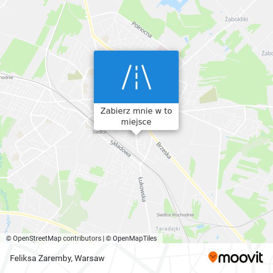 Mapa Feliksa Zaremby