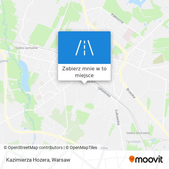 Mapa Kazimierza Hozera