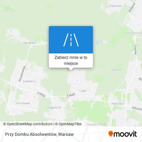 Mapa Przy Domku Absolwentów