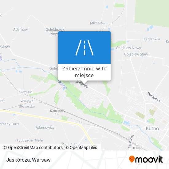 Mapa Jaskółcza