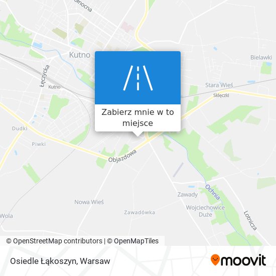 Mapa Osiedle Łąkoszyn