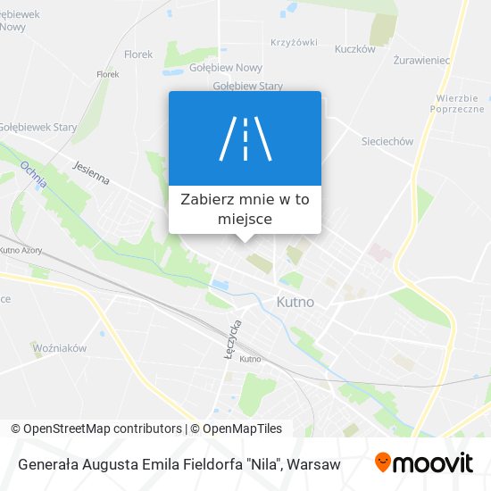 Mapa Generała Augusta Emila Fieldorfa "Nila"