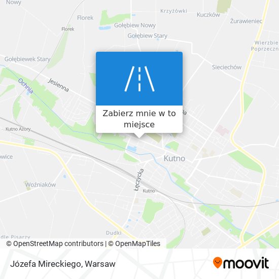 Mapa Józefa Mireckiego