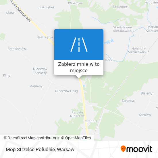 Mapa Mop Strzelce Południe