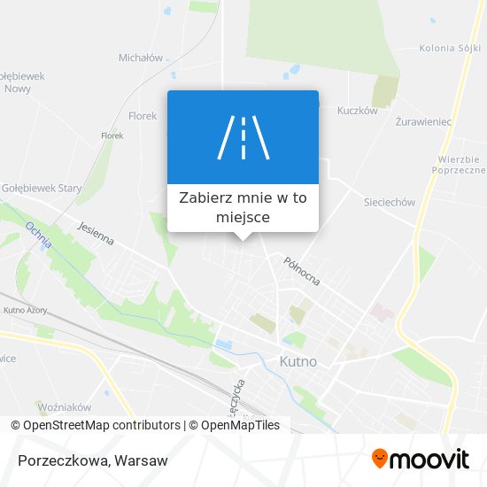 Mapa Porzeczkowa