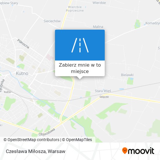 Mapa Czesława Miłosza