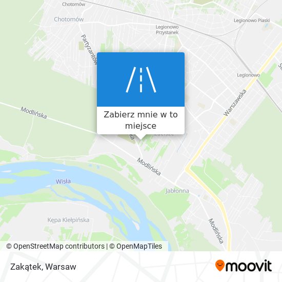 Mapa Zakątek