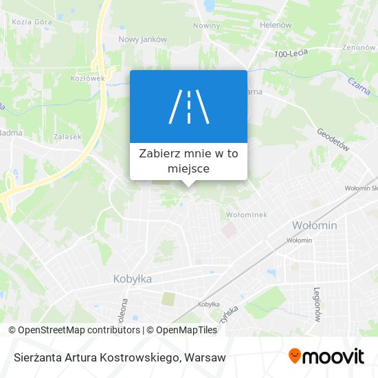 Mapa Sierżanta Artura Kostrowskiego