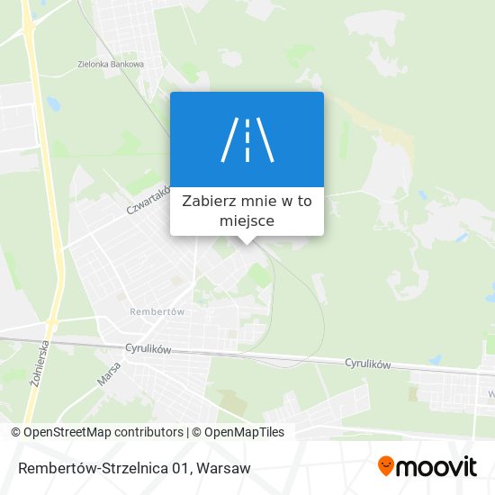 Mapa Rembertów-Strzelnica 01