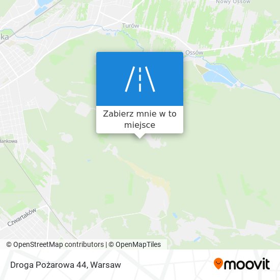 Mapa Droga Pożarowa 44