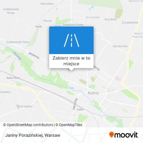 Mapa Janiny Porazińskiej