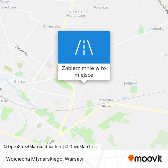 Mapa Wojciecha Młynarskiego