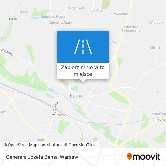 Mapa Generała Józefa Bema