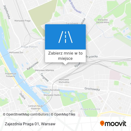 Mapa Zajezdnia Praga 01