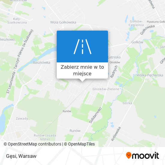 Mapa Gęsi