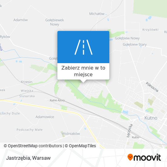 Mapa Jastrzębia