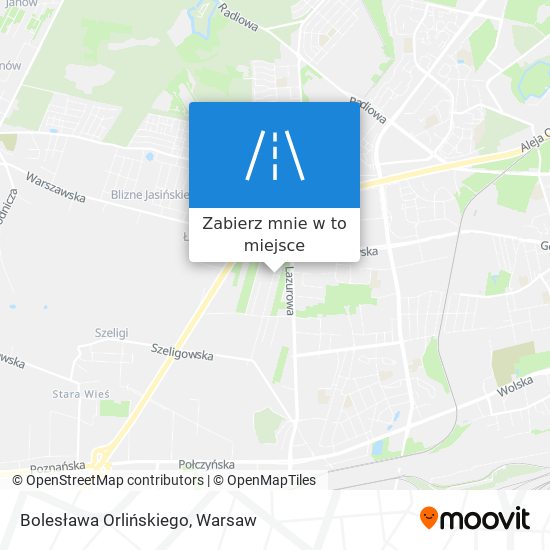 Mapa Bolesława Orlińskiego