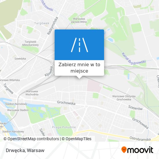 Mapa Drwęcka