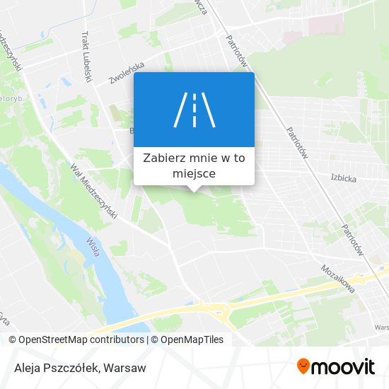 Mapa Aleja Pszczółek