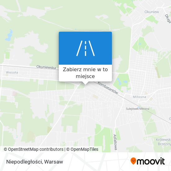 Mapa Niepodległości