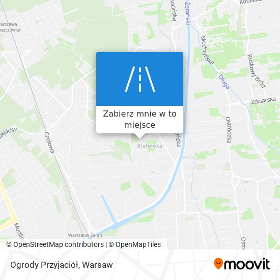 Mapa Ogrody Przyjaciół