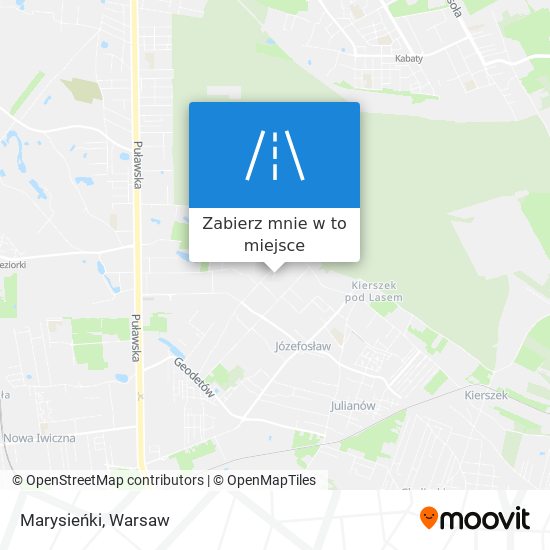 Mapa Marysieńki