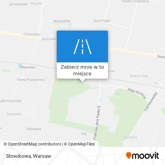 Mapa Słowikowa